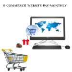 E-commerce website - pay monthly